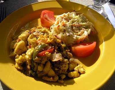 Ackee Saltfish - традиционное ямайское блюдо